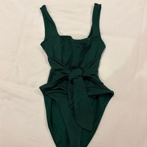 L*Space Green One-Piece Swimsuit
